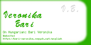 veronika bari business card